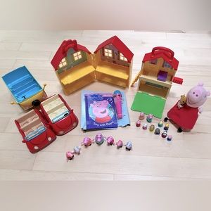 Huge lot of Peppa pig toy bundle